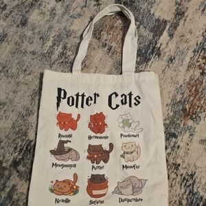 Potter Cats Tote Bag